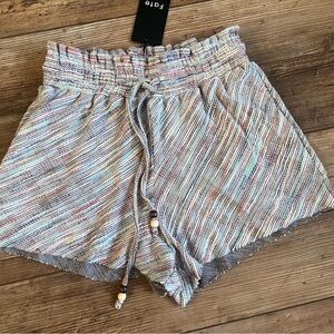 Fate Multicolor High Waist Women's Shorts
